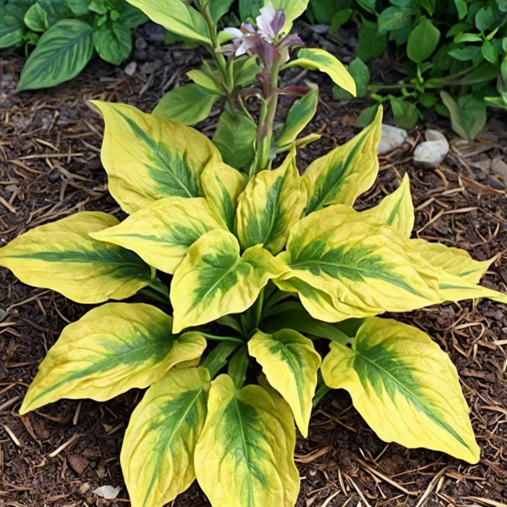 Hosta x hybrida 'Glad Rags'