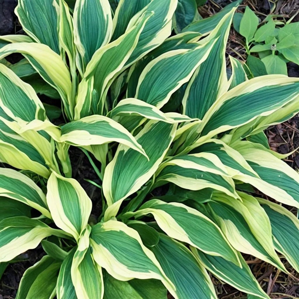 Hosta x hybrida 'Long Tail Lights'