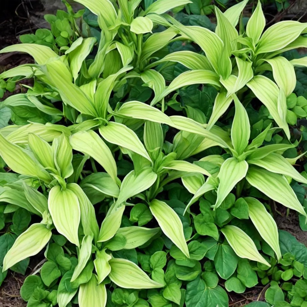 Hosta x hybrida 'Kabitan'