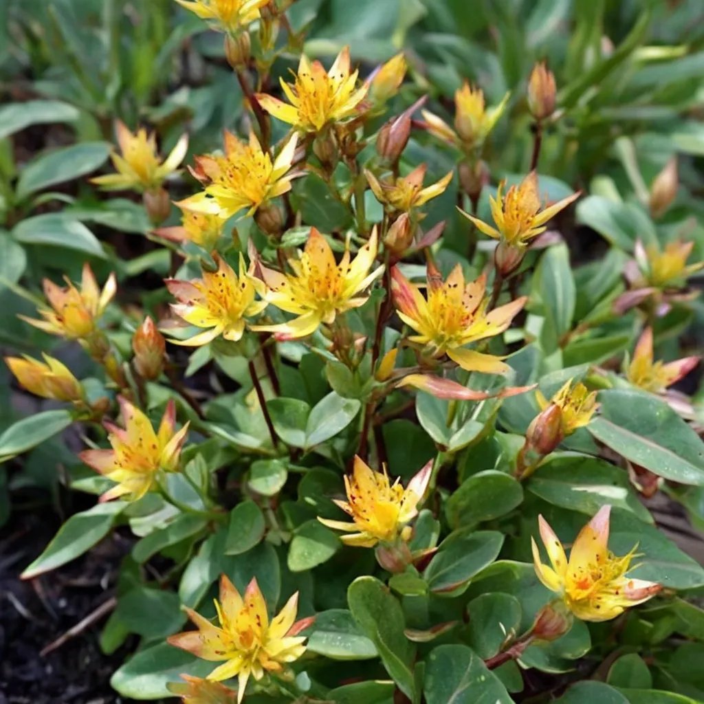 Sedum aizoon 'auranticum'