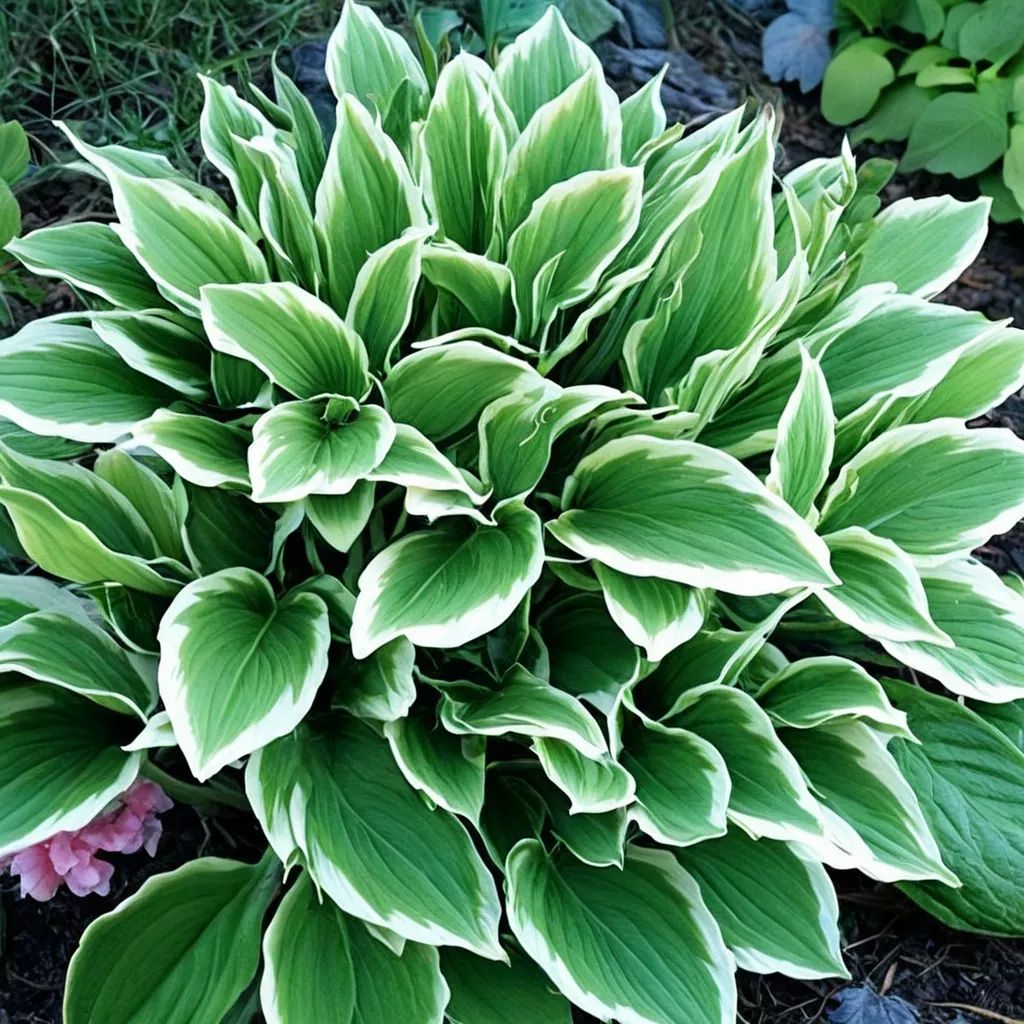 Hosta x hybrida 'Zippity Do Dah'