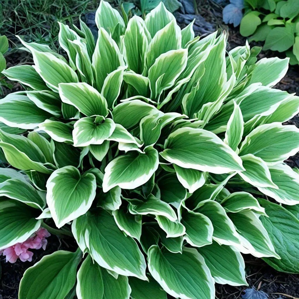 Hosta x hybrida 'Zippity Do Dah'