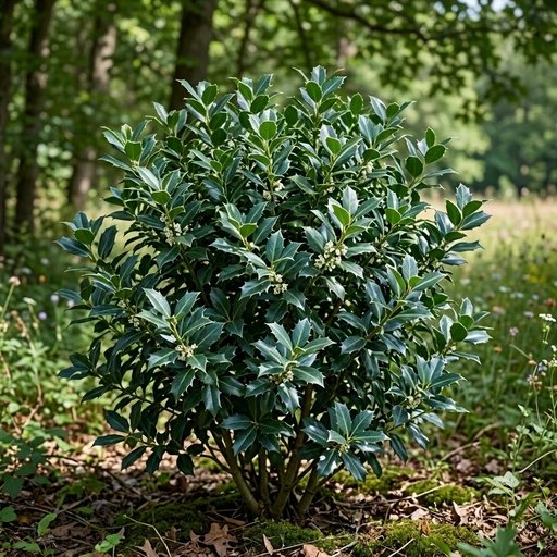 Ilex x meserveae 'Blue Girl'