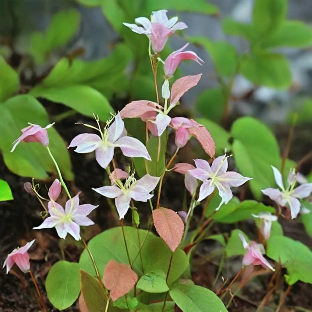 Epimedium youngianum 'Pink Star'
