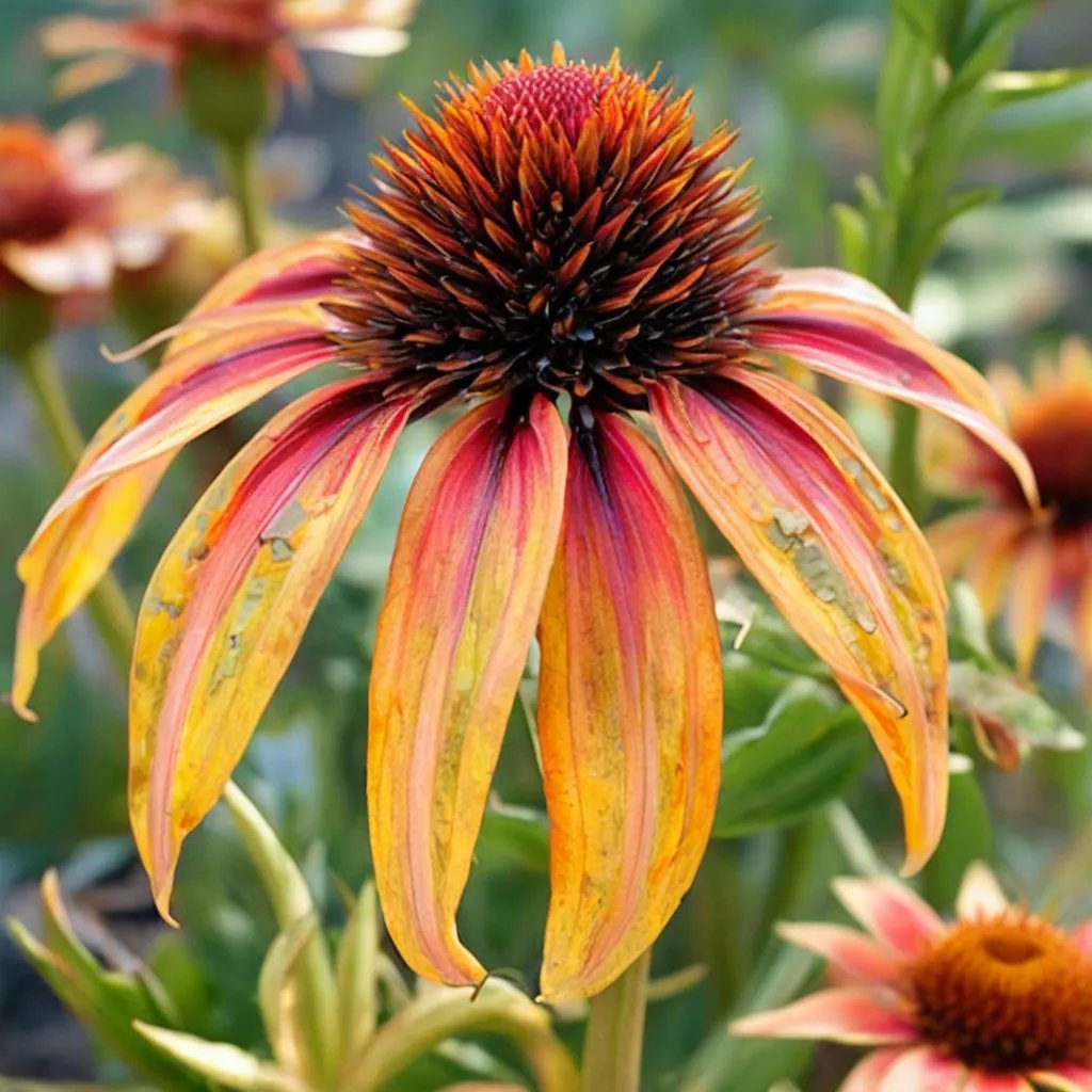 Echinacea purpurea 'Laughing Meadow Mama'