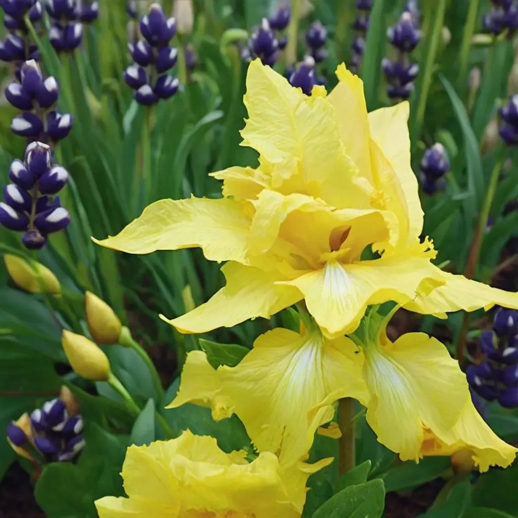 Iris x germanica 'Harvest Of Memories'