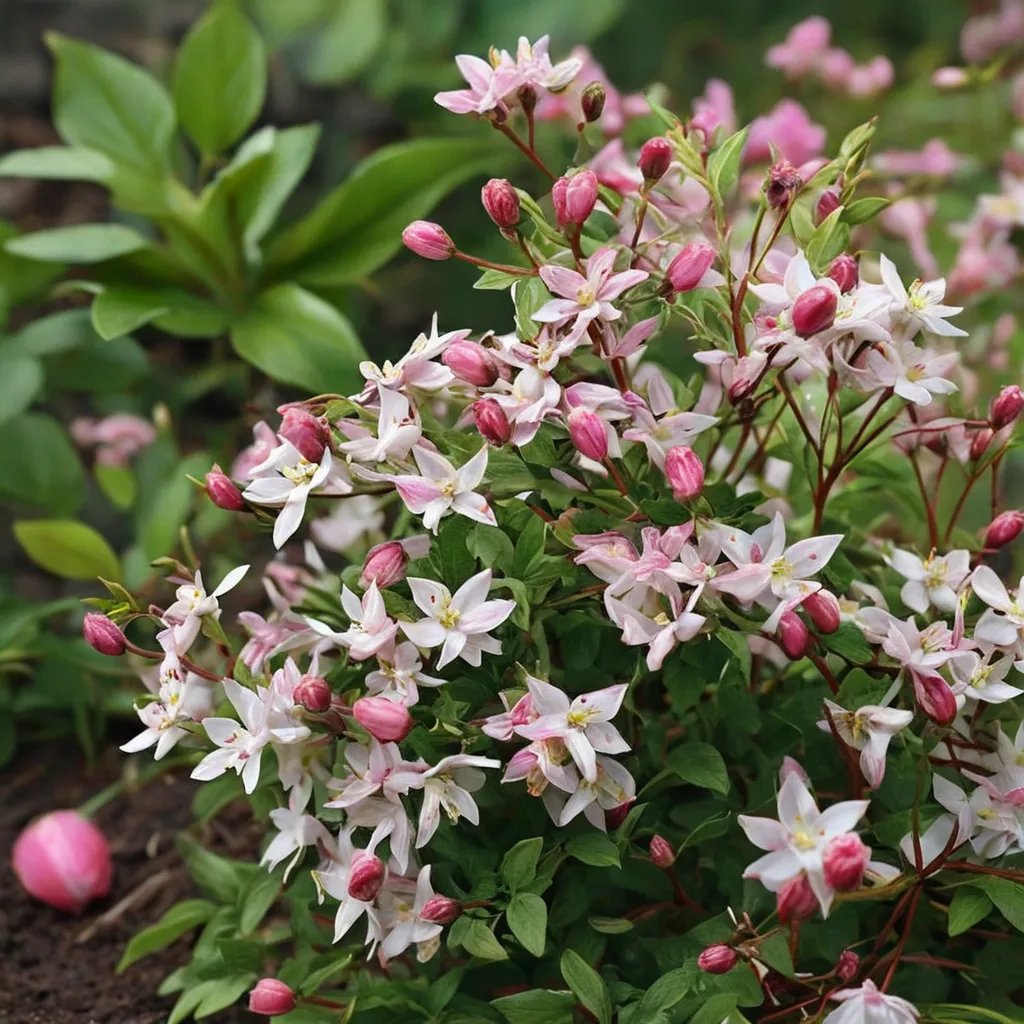 Deutzia x hybrida 'Yuki Cherry Blossom'