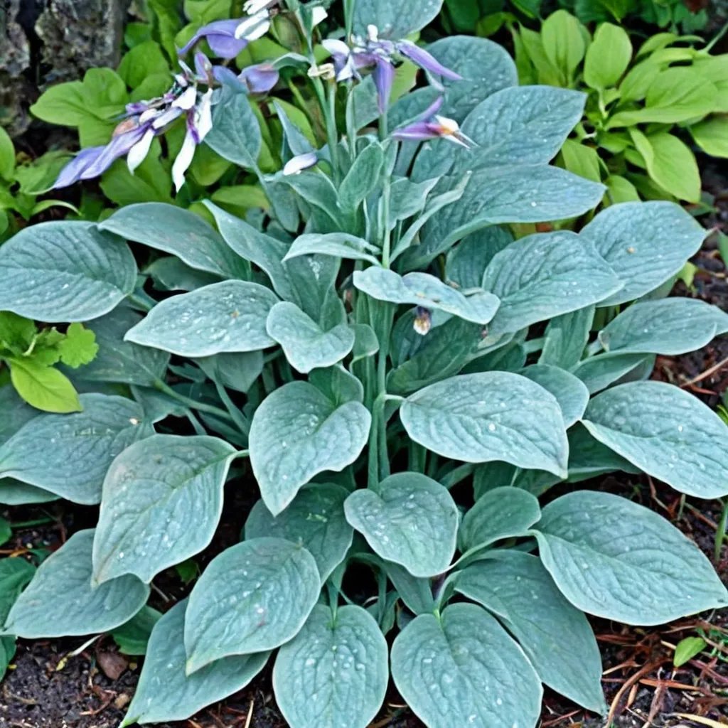 Hosta x hybrida 'Abiqua Blue Crinkles'