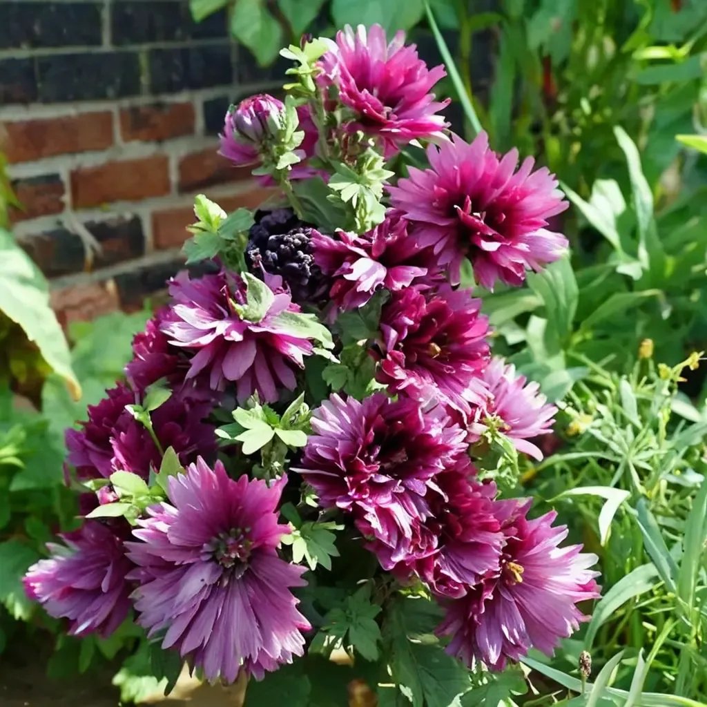 Alcea rosa 'Queeny Purple'