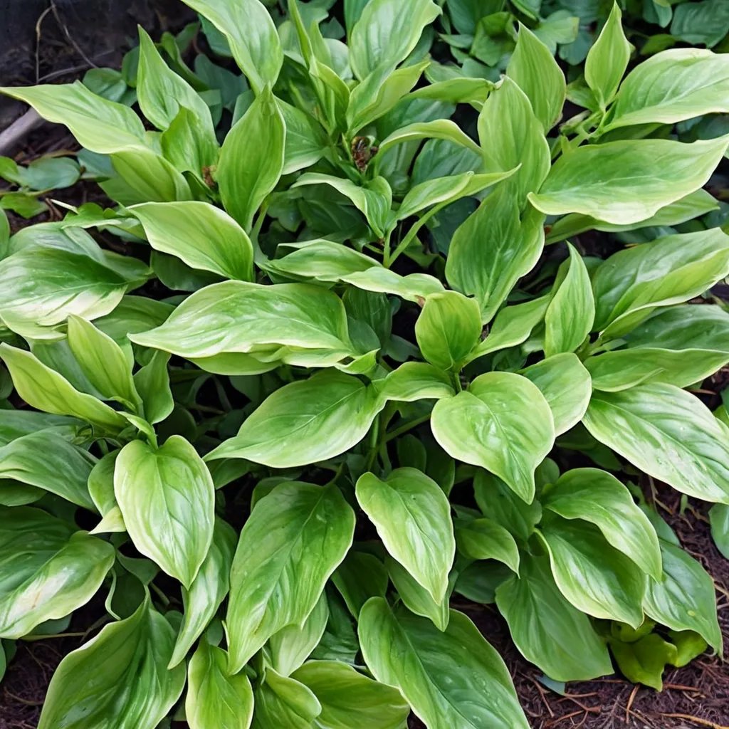Hosta x hybrida 'Invincible Limit'