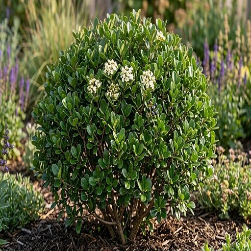Viburnum obovatum 'Dwarf Walter'S'