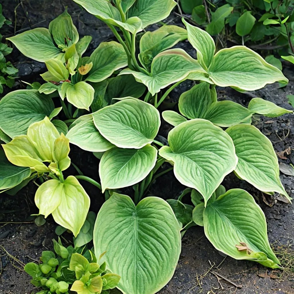 Hosta x hybrida 'Spartan Glory'