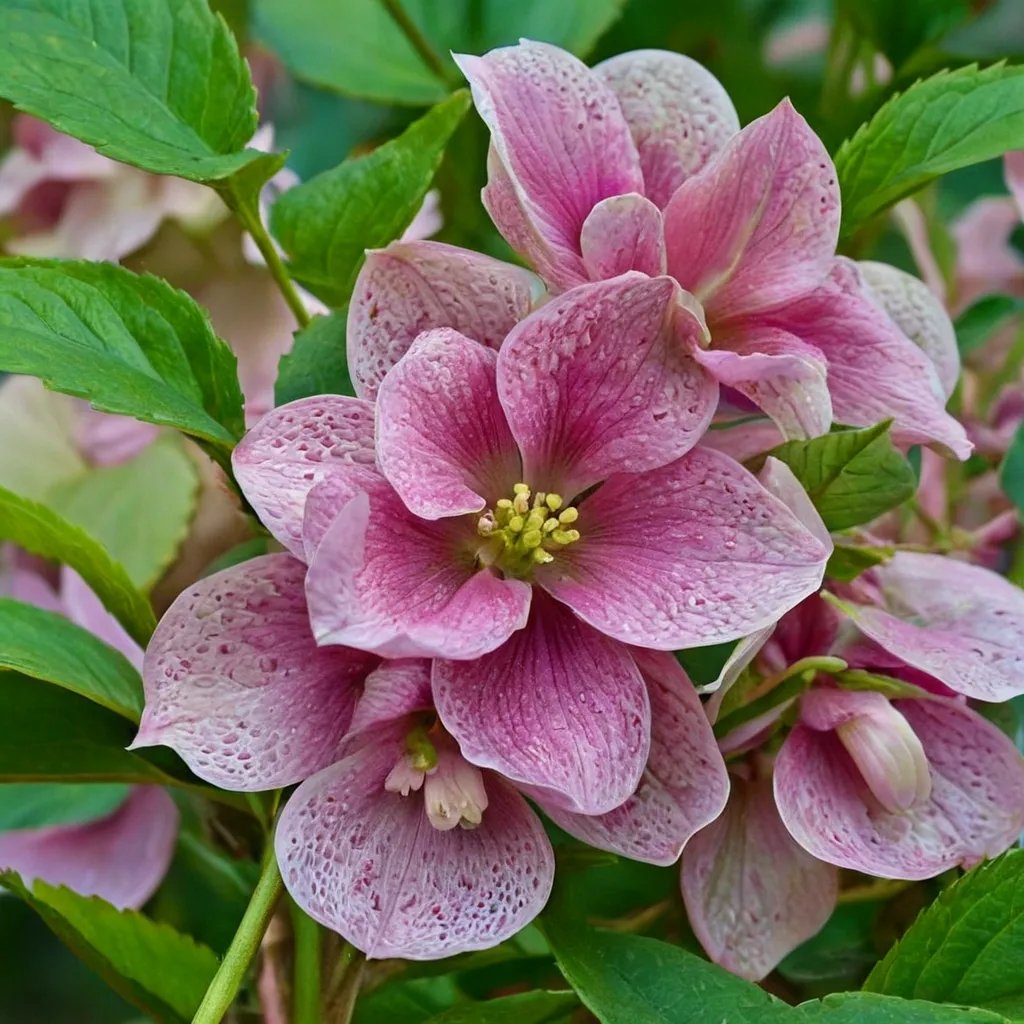 Helleborus x hybrida 'Wedding Crasher'