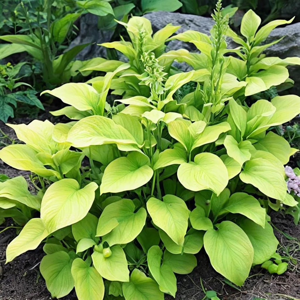 Hosta x hybrida 'Golden Scepter'