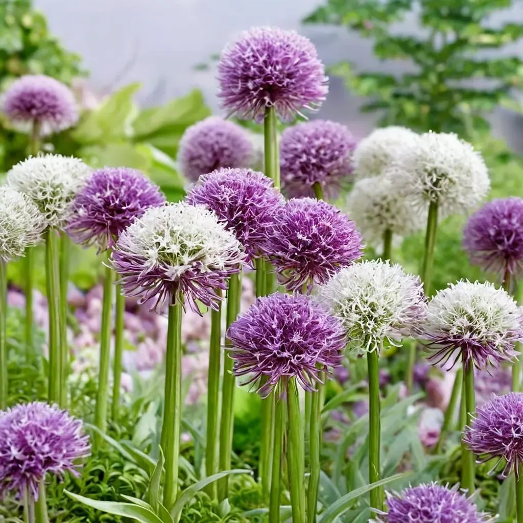 Allium x hybrida 'Mix'