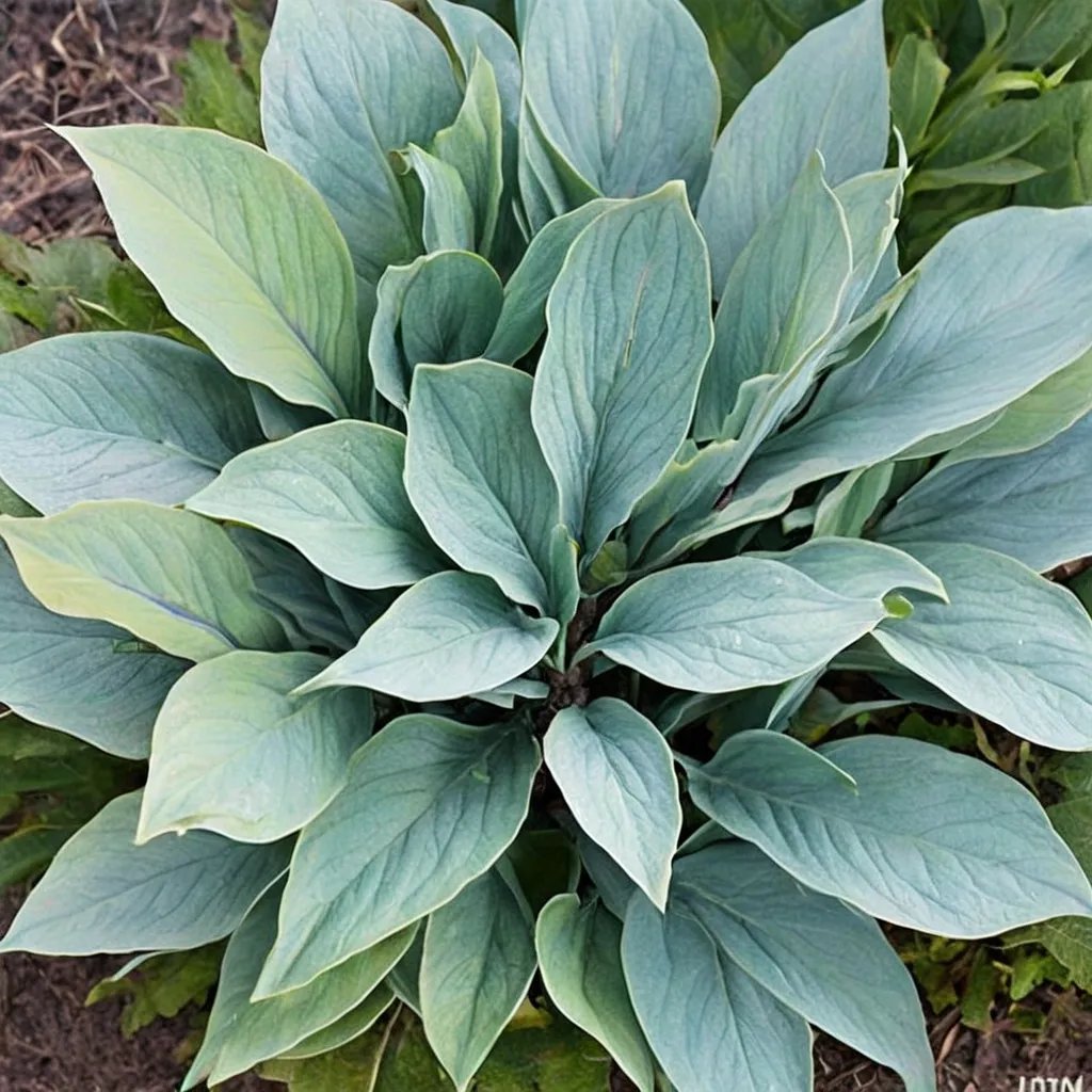 Hosta x hybrida 'Blue Blush'