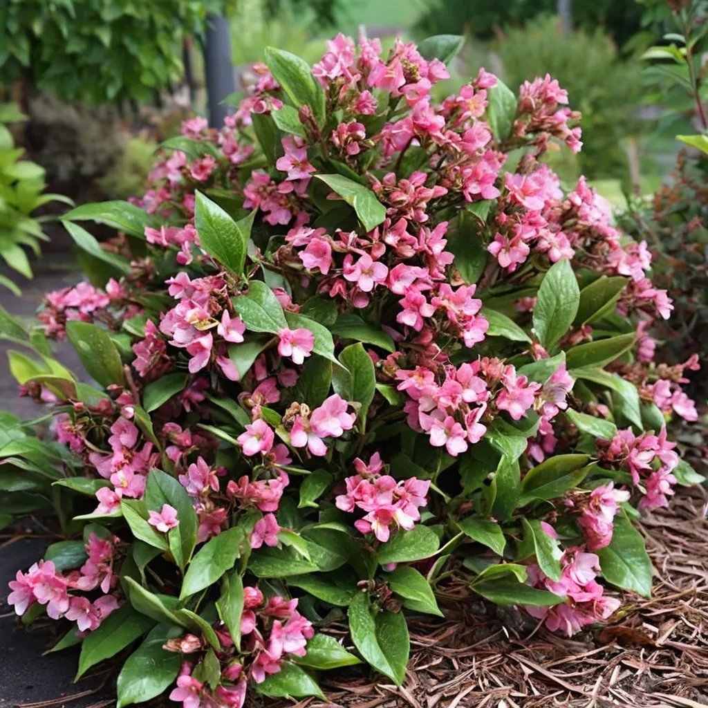Weigela florida 'Dark Pink'