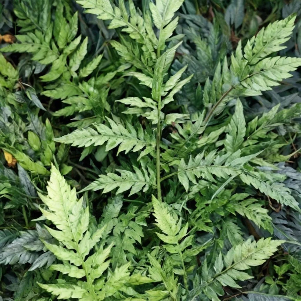 Polystichum tsus-simense 'Sichuan Sister'