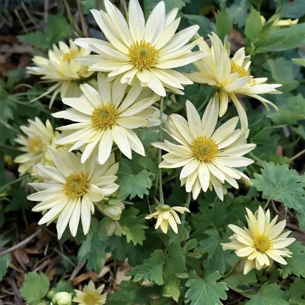 Chrysanthemum x morifolium 'Lady's Daisy'