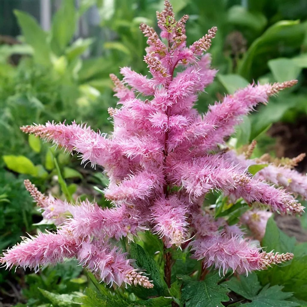 Astilbe chinensis 'Heart and Soul'