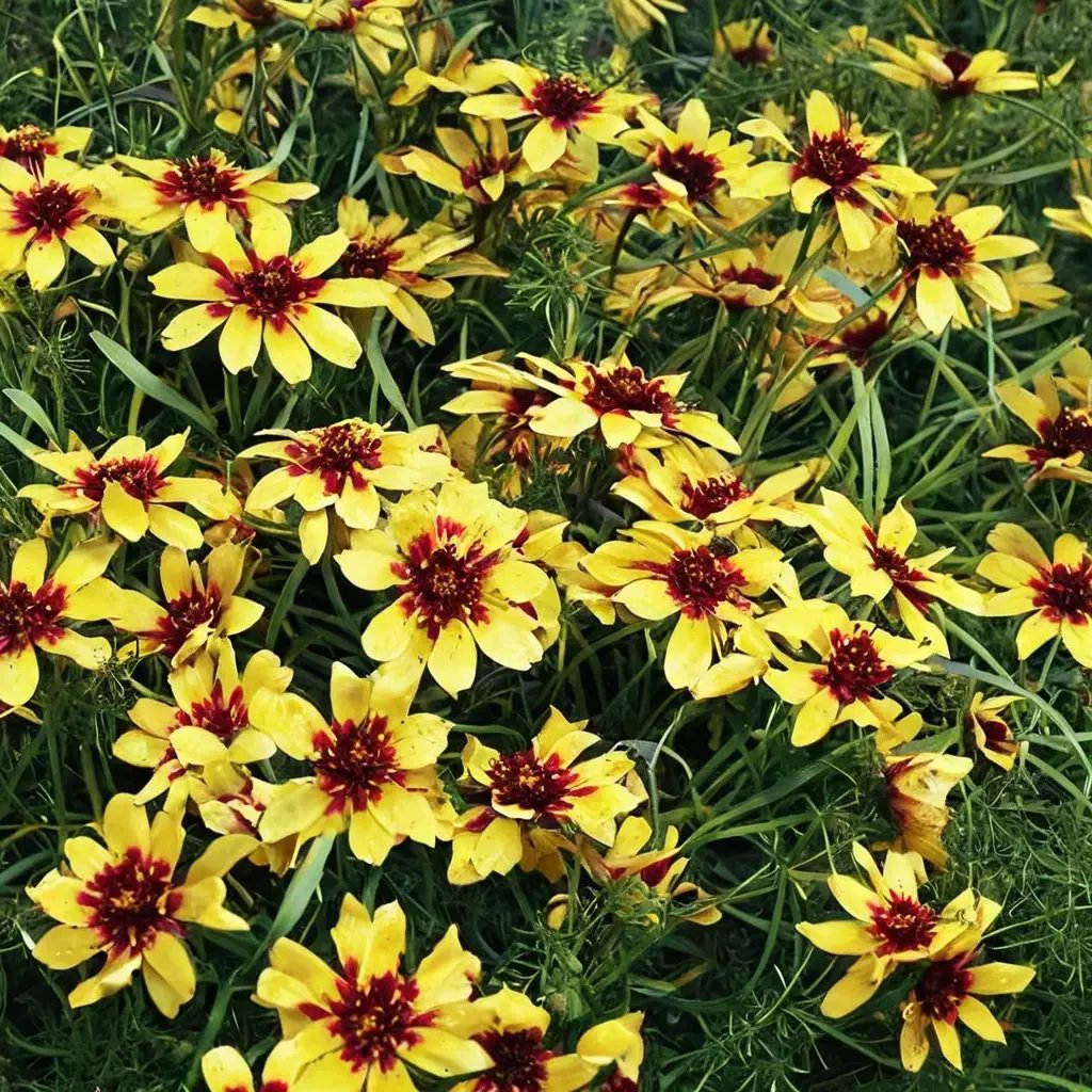 Coreopsis tinctoria 'Firefly'