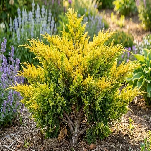 Juniperus chinensis 'Gold Star'
