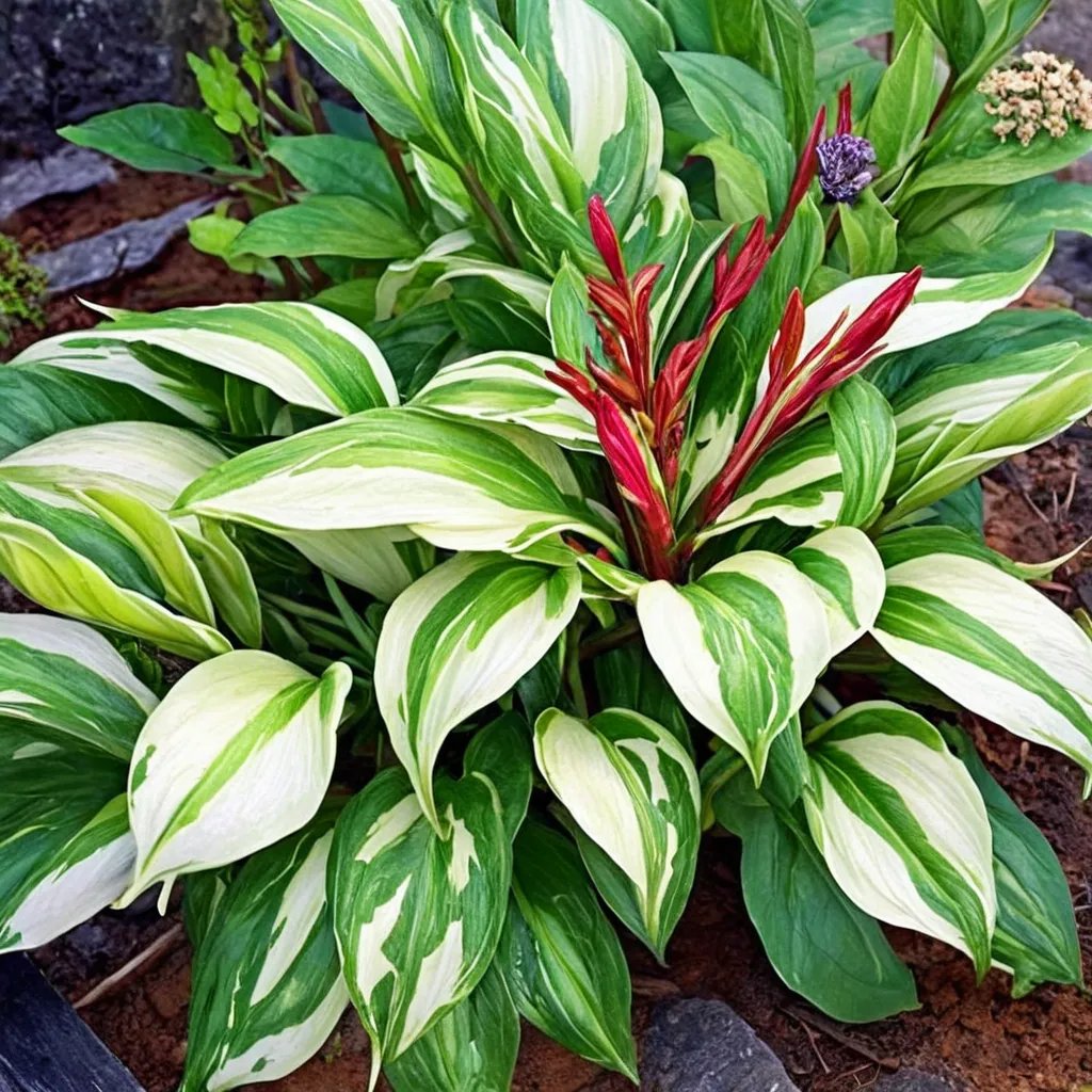 Hosta x hybrida 'Raspberry Sundae'