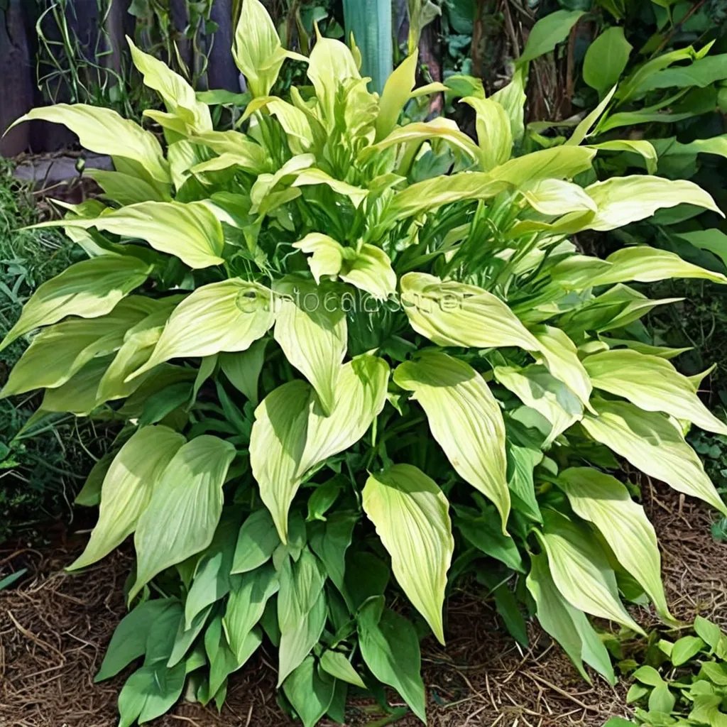 Hosta x hybrida 'Spritzer'