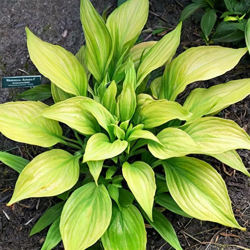 Hosta x hybrida 'Paradise Tritone'