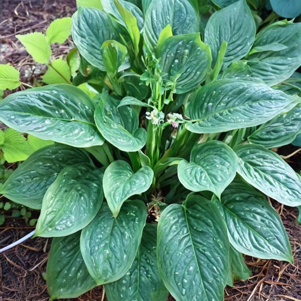 Hosta x hybrida 'Potomac Pride'