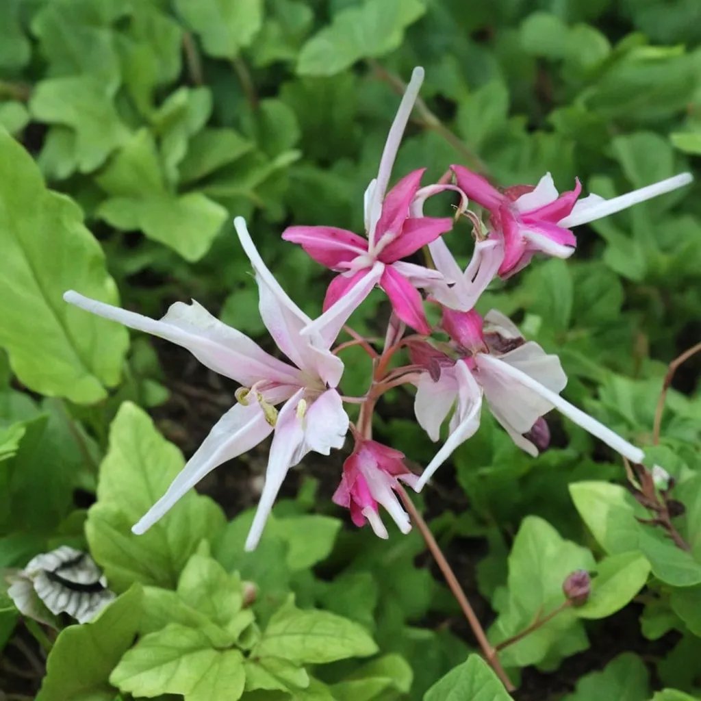 Epimedium grandiflorum 'Princess Susan'