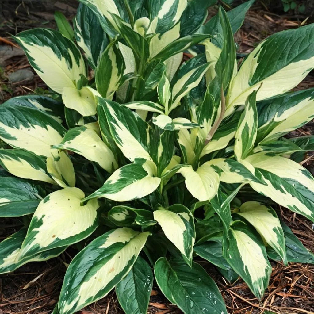 Hosta x hybrida 'Eternal Flame'