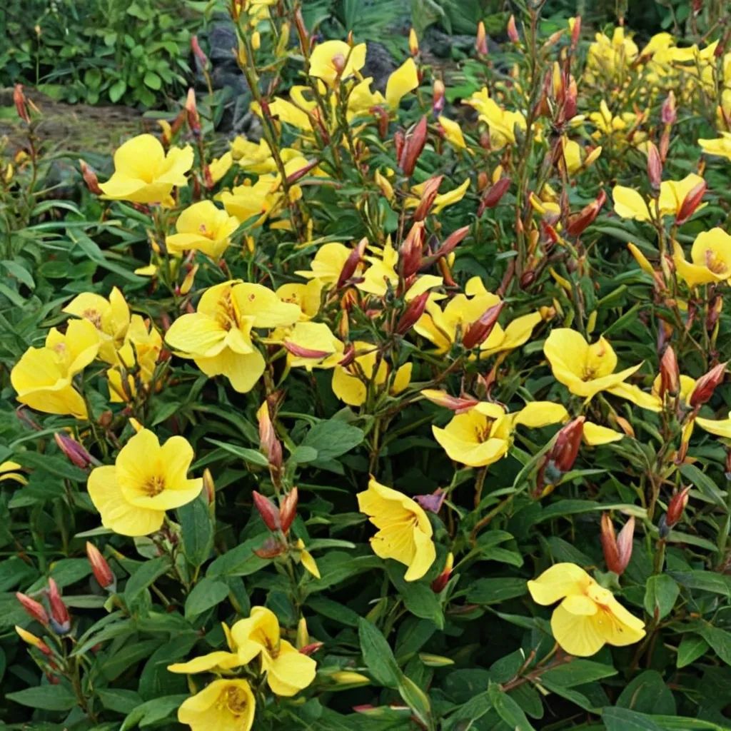Oenothera fruticosa 'Fireworks'