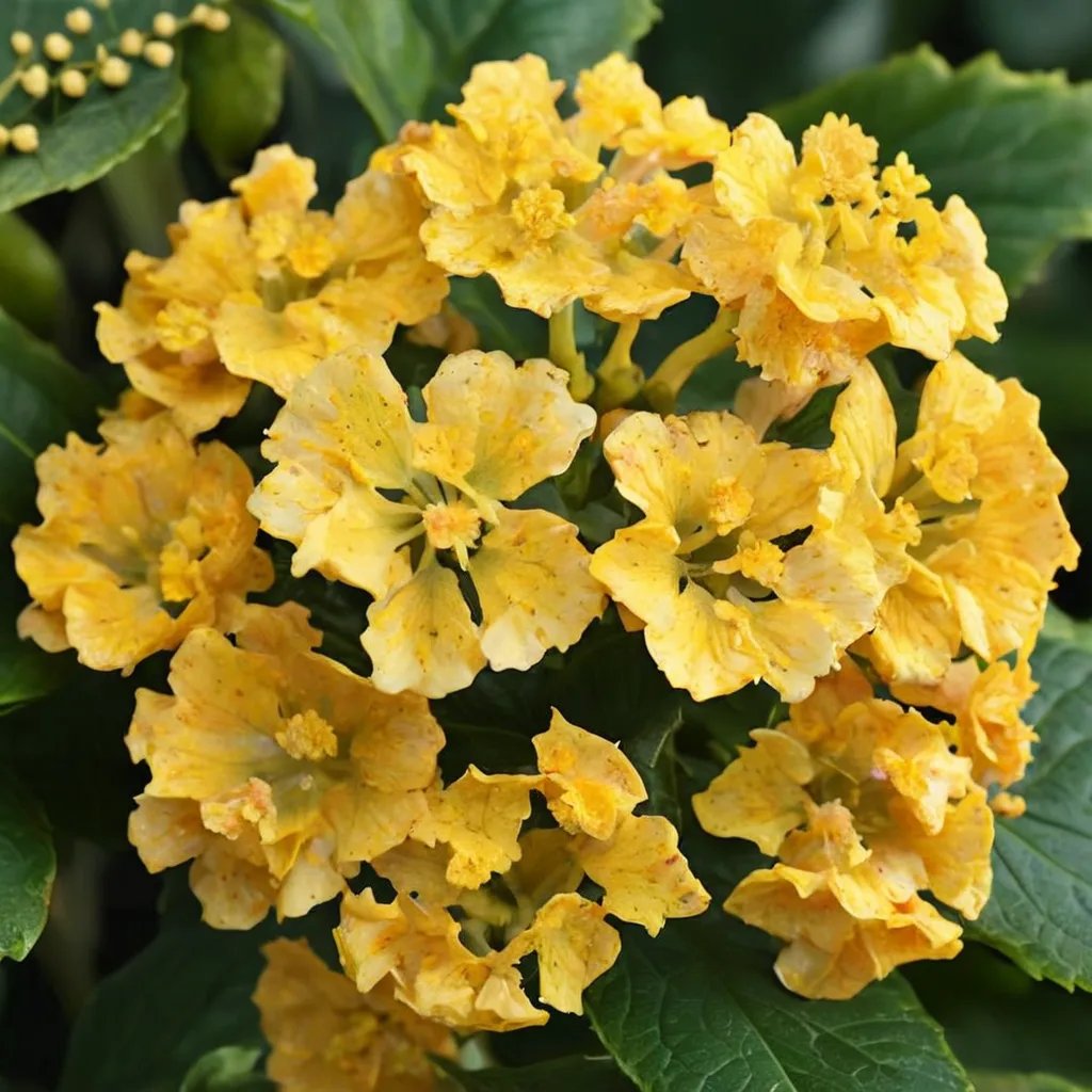 Lantana camara 'Yellow Improved'