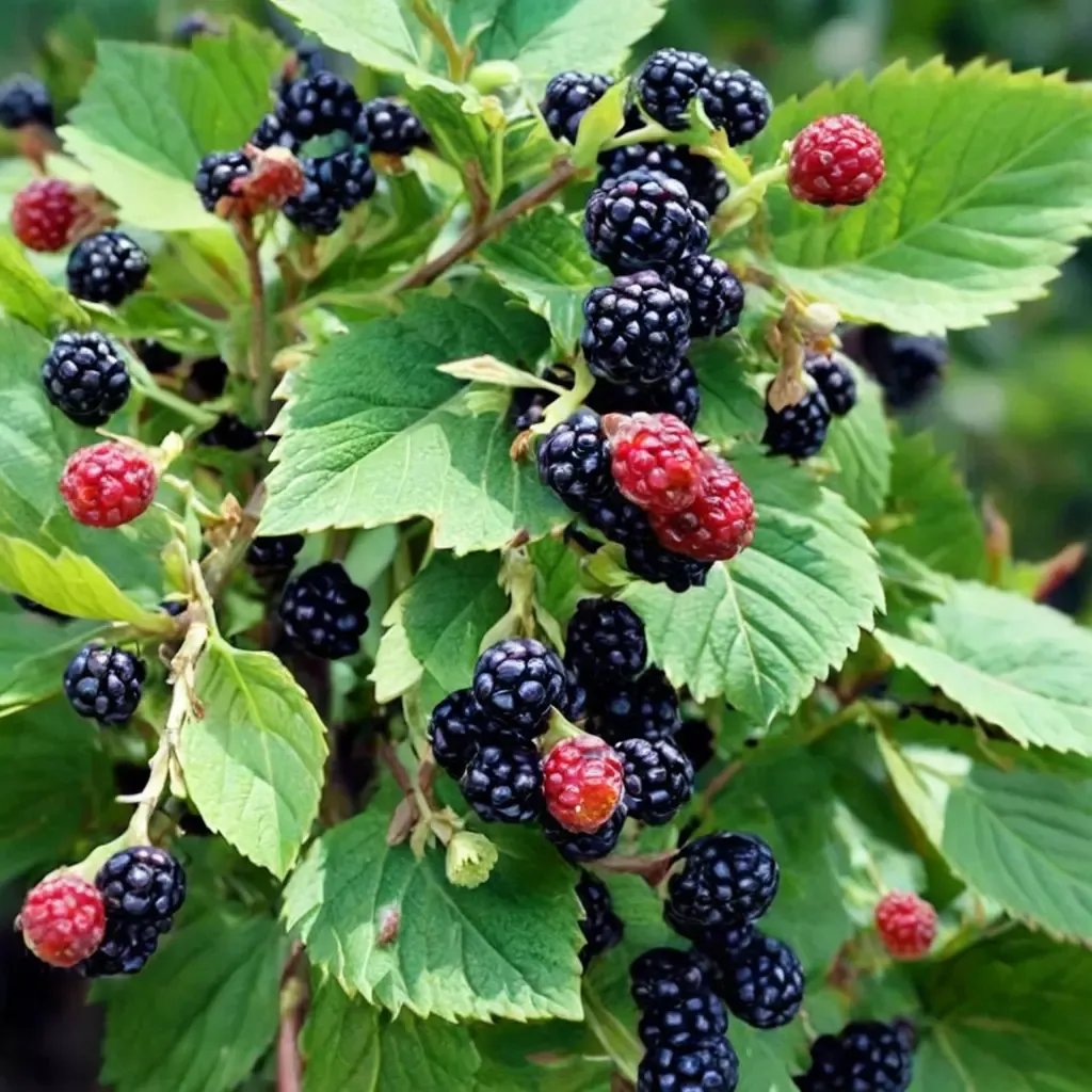 Rubus fruticosus 'Triple Crown'