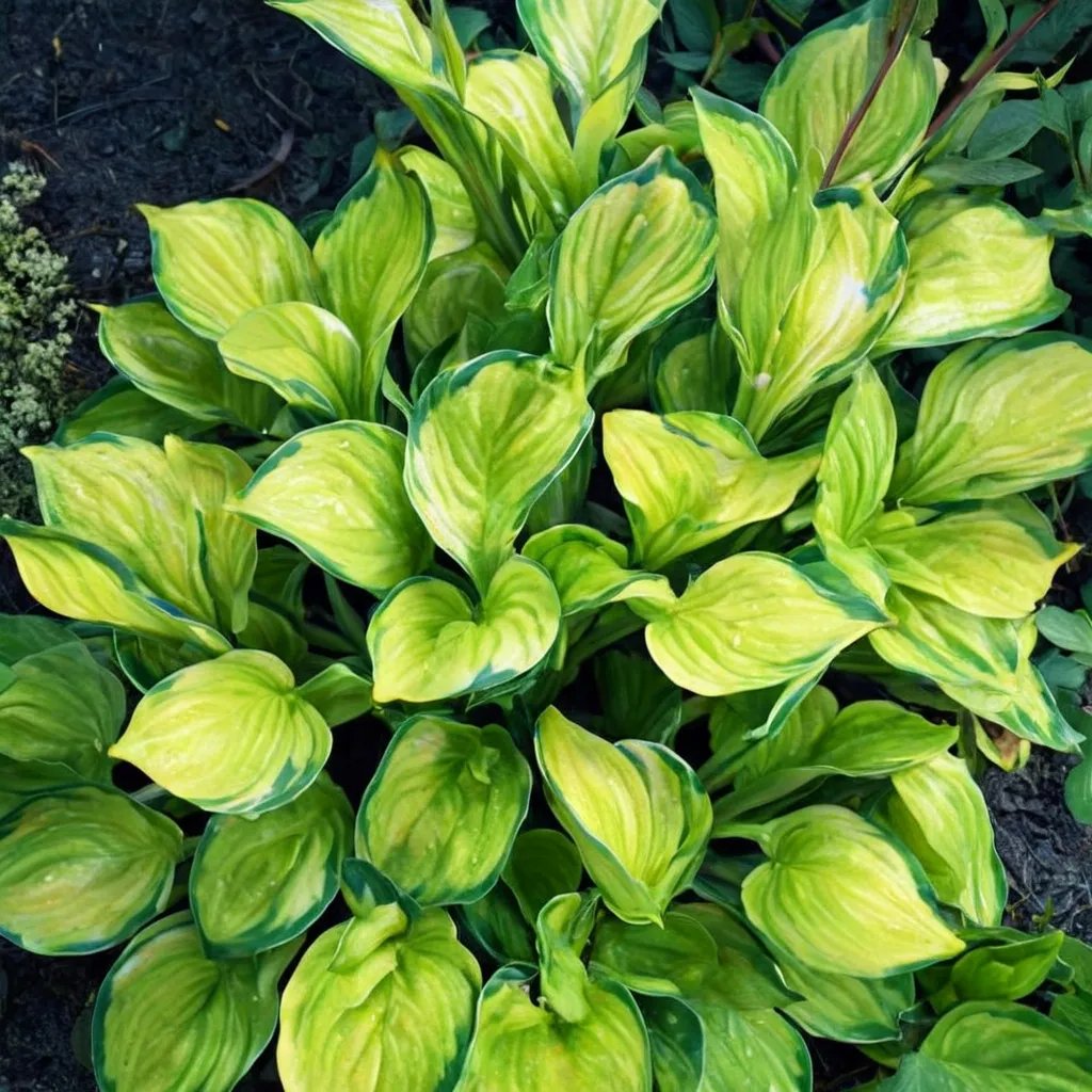 Hosta x hybrida 'Wylde Green Cream'