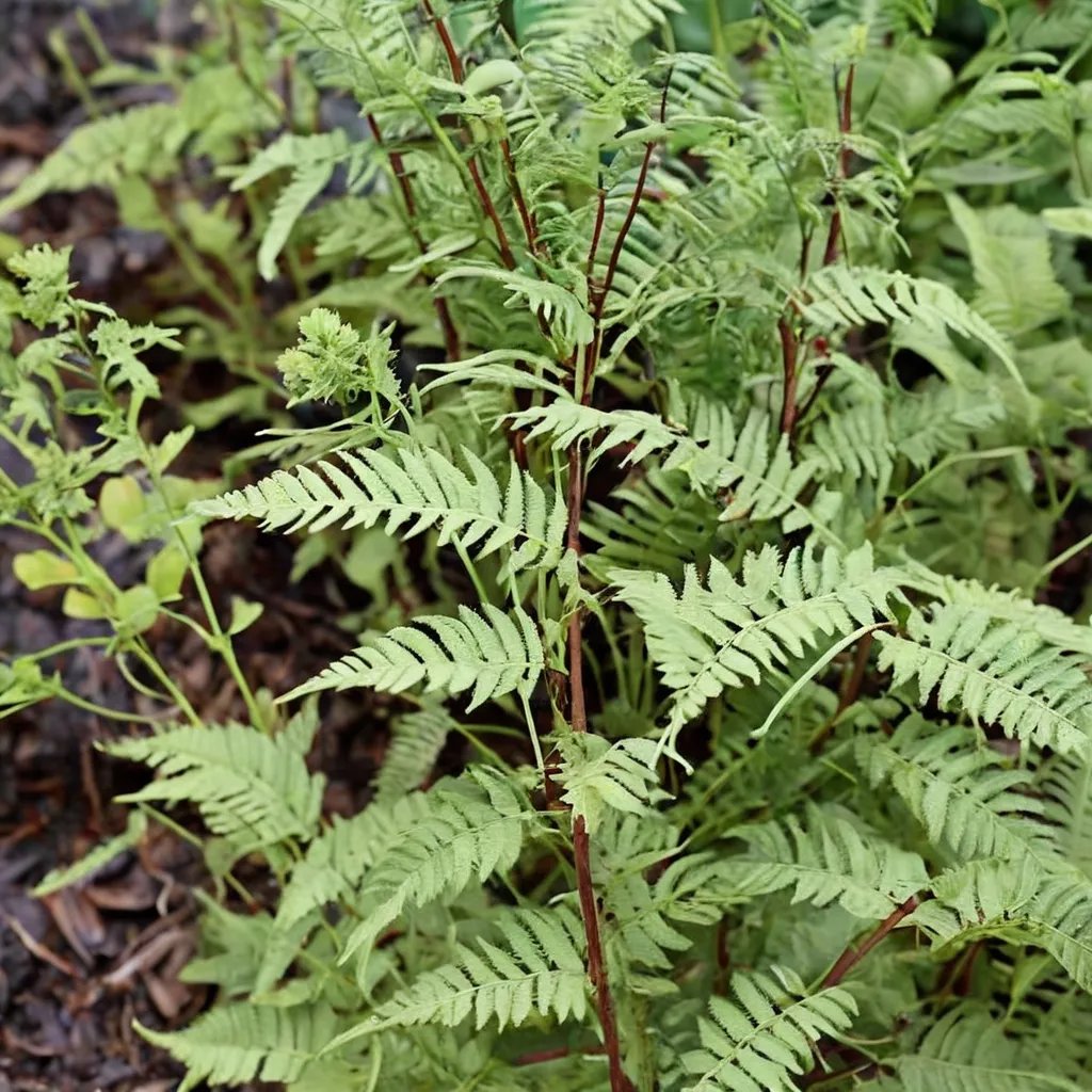Athyrium filix-femina 'Fancy Fronds'