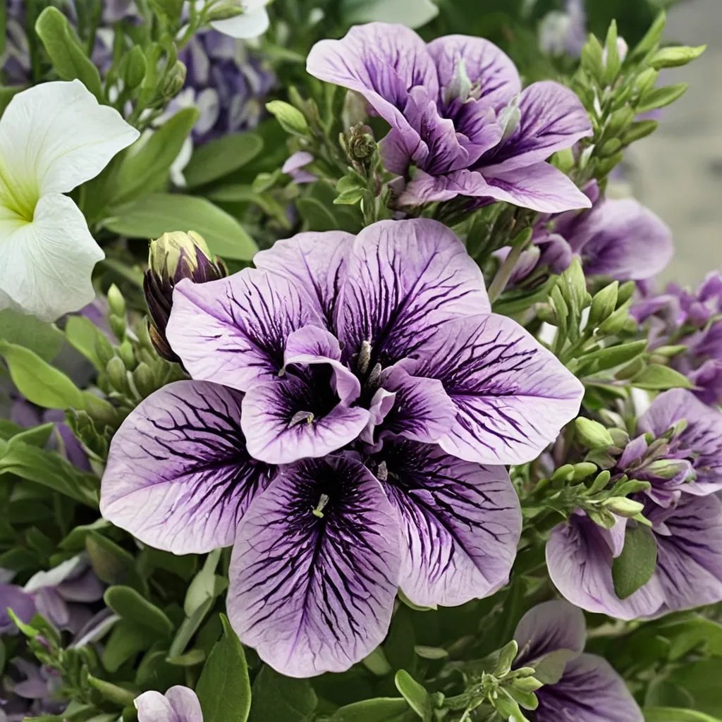 Petunia x hybrida 'Priscilla'