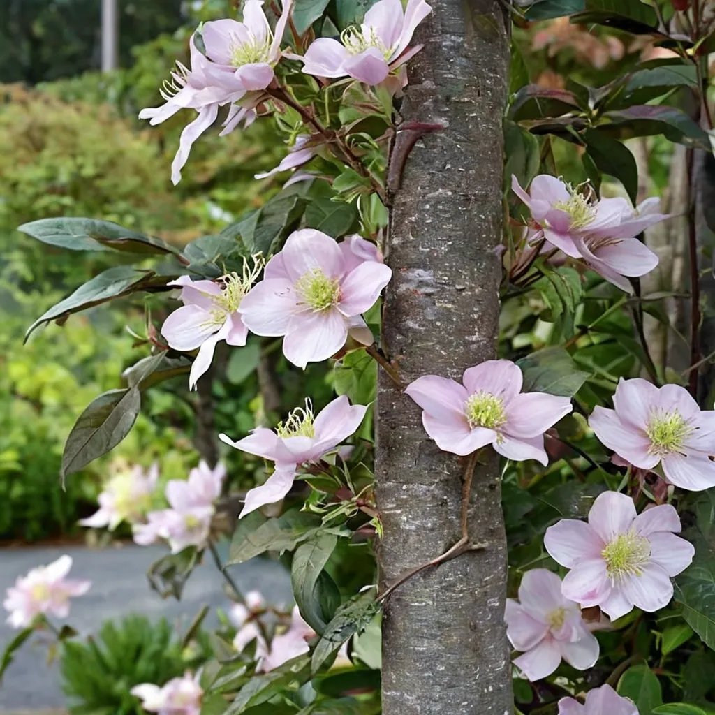 Clematis montana 'Mayleen'