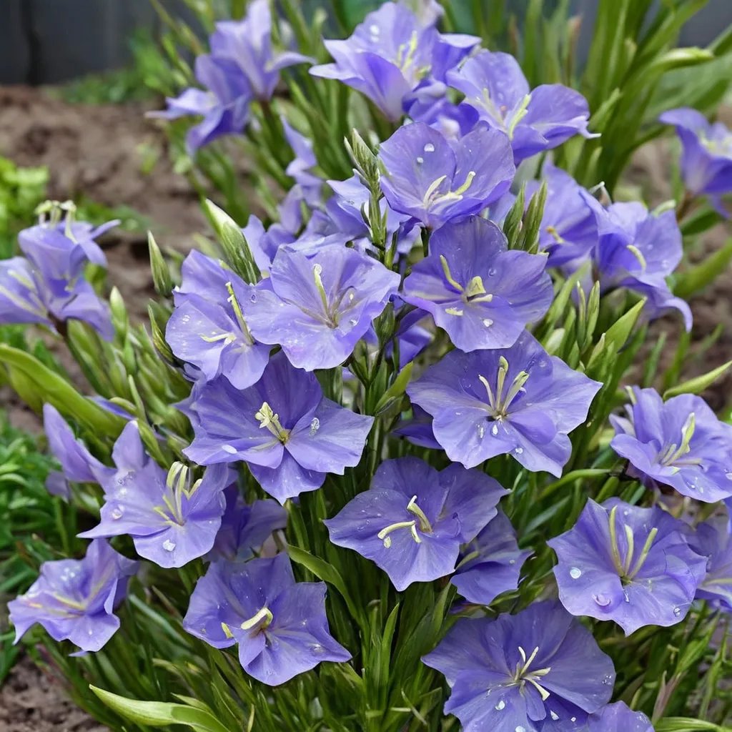Campanula persicifolia 'Takion Blue'