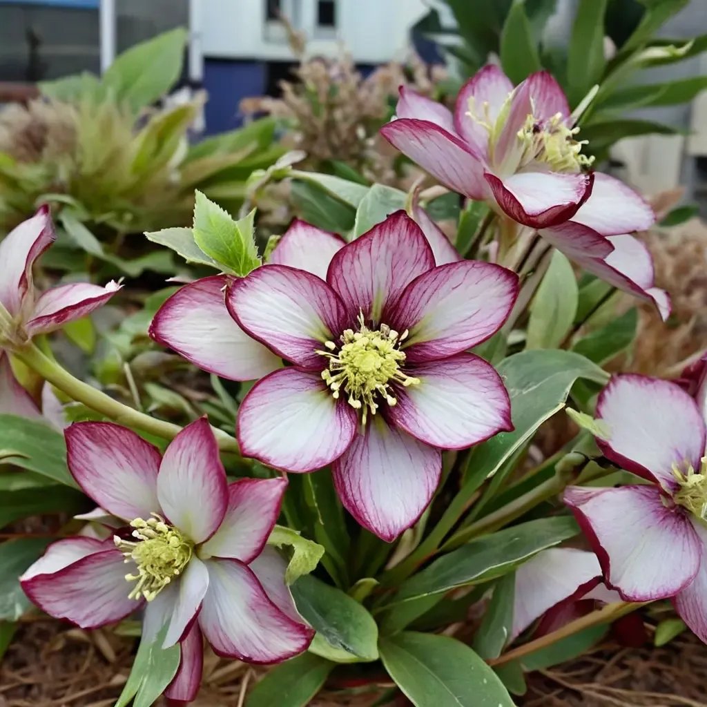 Helleborus niger 'French Kiss'