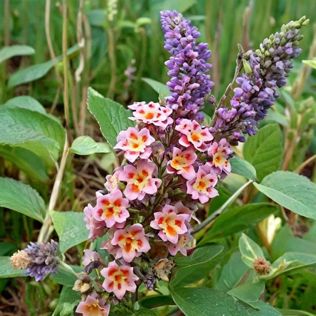 Buddleja x weyeriana 'Bicolor'