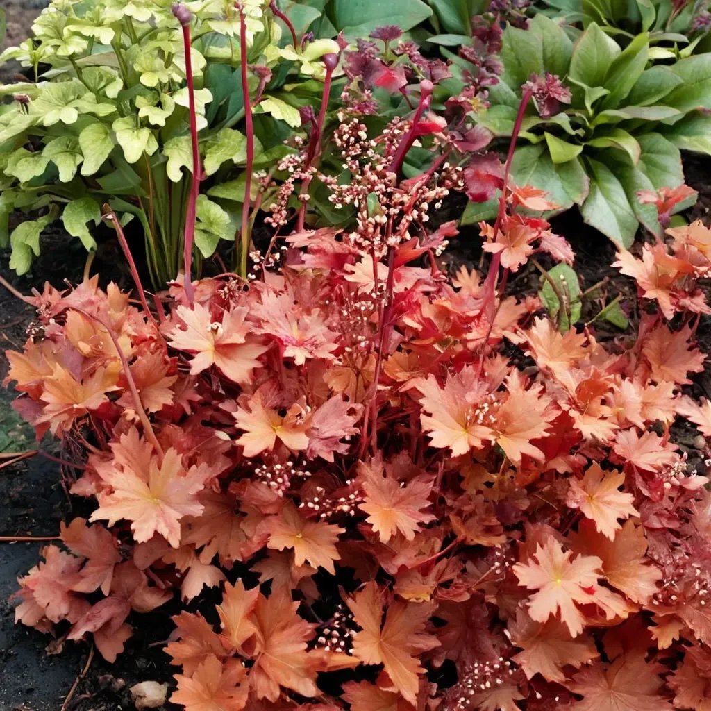 Heuchera x brizoides 'Peach Crisp'