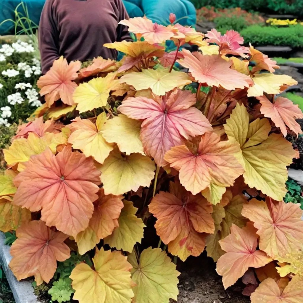 Heuchera x brizoides 'Mega Caramel'