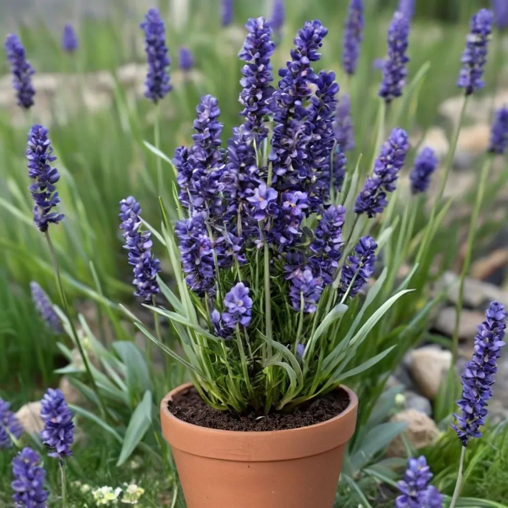 Lavandula angustifolia 'Blue Spear'