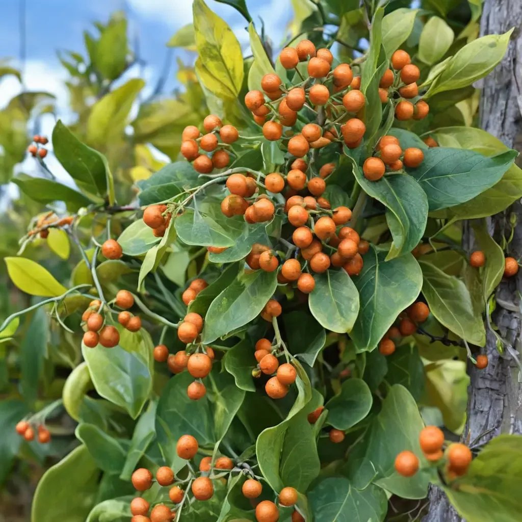 Celastrus orbiculatus 'Autumn Revolution'