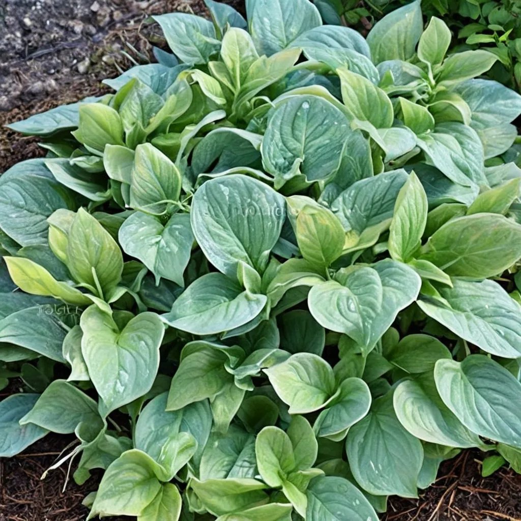 Hosta x hybrida 'Heartache'