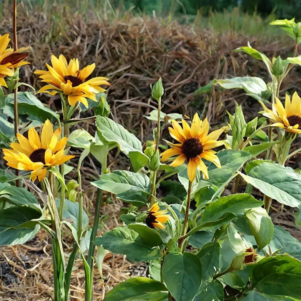 Helianthus annuus 'Starter Garden'