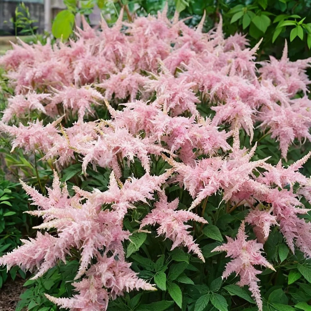 Astilbe chinensis 'Fireworks Pink'