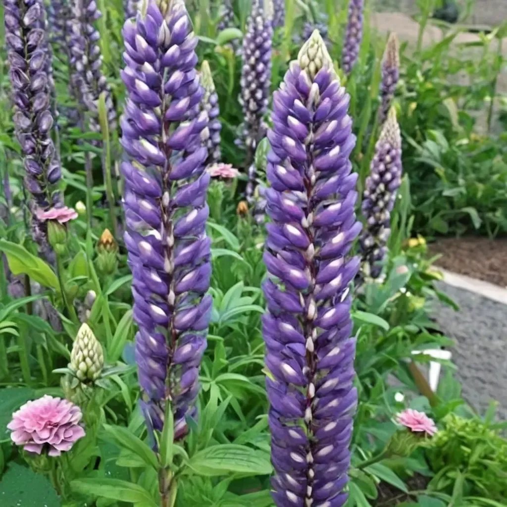 Lupinus subcarnosus 'Purple Swirl'